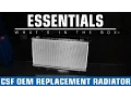 CSF OEM Replacement Radiators - What s In The Box