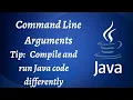 Command Line Arguments in Java Runtime Arguments in Java 10