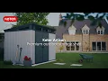 How To Build Keter Artisan 9x7 Shed Step by Step Assembly