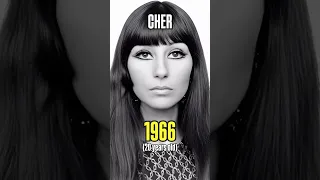 Cher through the years from 1946 to NOW