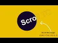 CSS3 Clip path Transform Effects on Page Scroll Creative Text Scrolling Using HTML CSS JS