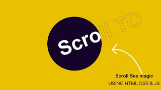 CSS3 Clip path Transform Effects on Page Scroll Creative Text Scrolling Using HTML CSS JS