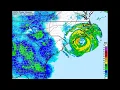 Doppler Radar - Hurricane Florence landfall radar loop 13 Sep 0400Z