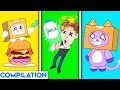 HILARIOUS LANKYBOX ANIMATED MEMES FOXY 24 HOURS IN ICE YEAH BOI BOXY DANCING THICC SHARK MORE