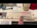 How To Delete Your Own Patterns How To Use The Pattern Cartridges On The Brother KH-270