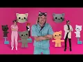 "Little Cat" Dance Along! 🐱🧶 Kitty Cat Meow Brain Break | Danny Go! Songs for Kids