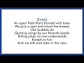 For Forever — Dear Evan Hansen (Lyric Video) [OBC]