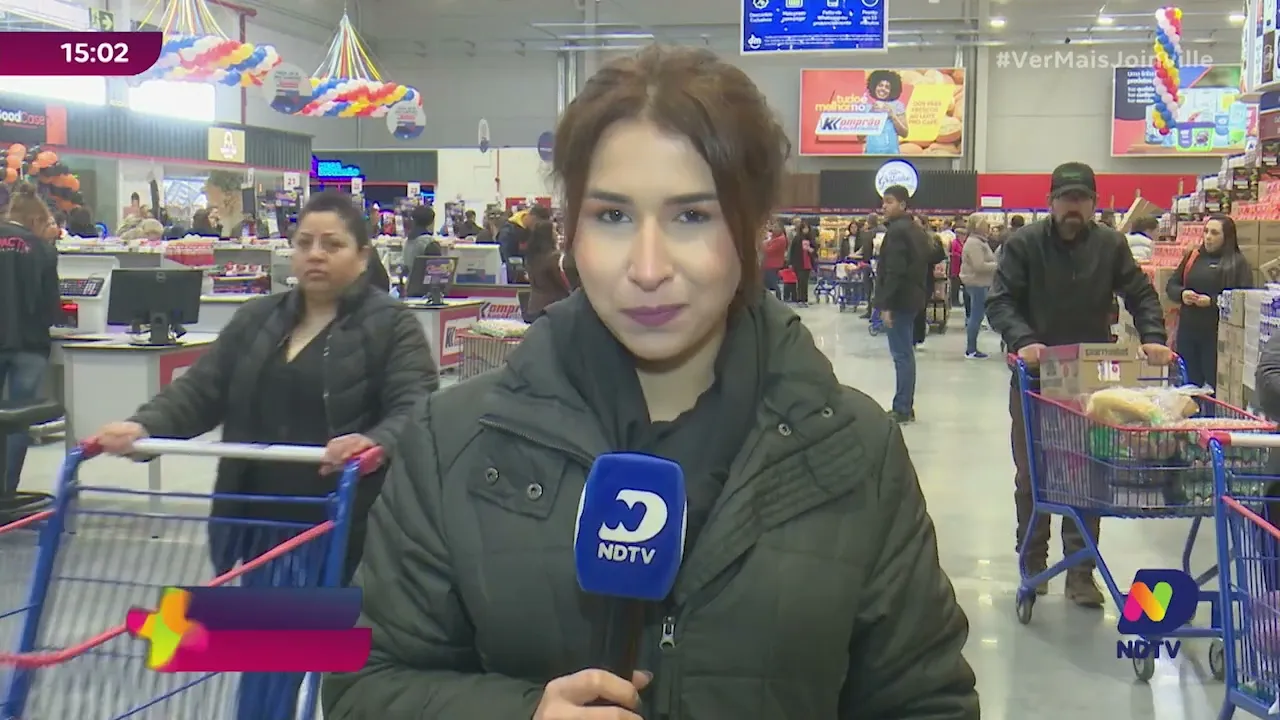 Rede supermercadista gera mais de 600 empregos diretos e indiretos com nova loja no Planalto Norte