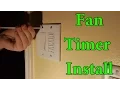 Leviton LTB30-1LZ Fan Timer Install