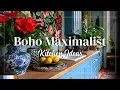 Boho Maximalist Kitchen Ideas to Transform a Small Apartment Into a Joyful Gathering Spot