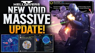 Helldivers 2 Void Update New Biomes New Missions