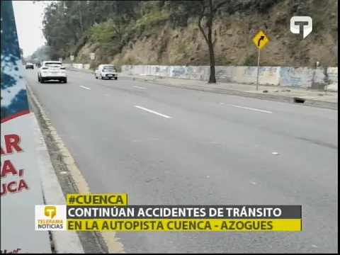 Continúan accidentes de tránsito en la autopista Cuenca - Azogues