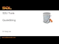 SDU Tools 28 Quote a string in T-SQL