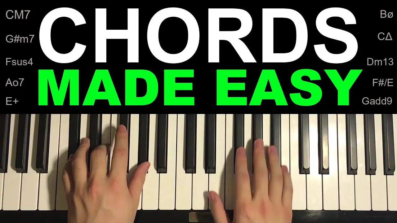 Learn All Chords for Music in 15 Minutes (Made Easy)
