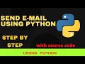 Send E-mail using python Python Email Sending Tutorial
