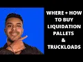 Online liquidation auction - Where and how I buy pallets truckloads of overstock and return goods