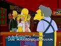 Moe the bartender in Simpsons