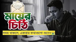 মায়ের চিঠি,চোখের পানি ধরে রাখতে পারবেন না।। motivational voice video_ আরিফ আজাদ @sahajjibon