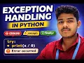 Exception Handling in Python Try Except Finally Python for Beginners Lesson 14
