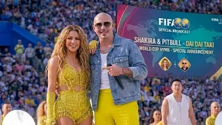 شاكيرا   بيتبول   حفل افتتاح كأس العالم       العرض الكامل بدقة     دندنها
