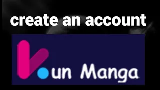 How to create an account on the KunManga website