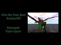 Download Lagu ROBLOX GIVE ME YOUR BEST: ROCHAS313 FANMADE VOICE LINES