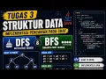 TUGAS 3 STRUKTUR DATA DFS BFS pada Graf Menggunakan Java