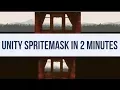 How to use the Unity3D 2017 SpriteMask for transparent sprites - In 2 Minutes