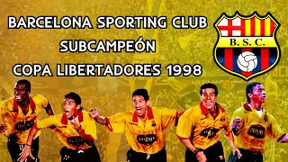 Barcelona Sporting Club Subcampeon de la Copa Libertadores Ano 1998 Review