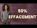 What Does 50 Cervical Effacement Mean in Labor