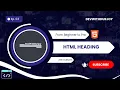 HTML Heading Full Stack Web Development EP 3 Dev With Durjoy