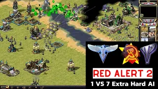 red alert 2 1 vs 7 brutal ai asia map