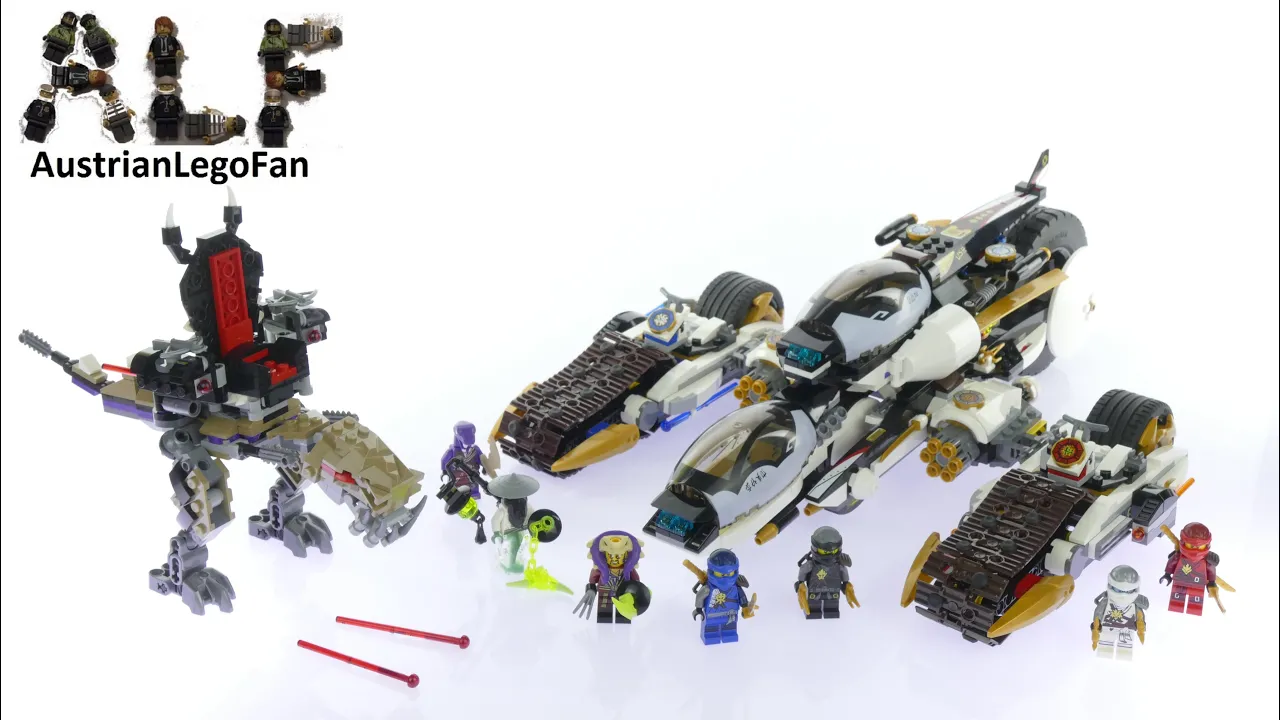 Lego Ninjago ULTRA STEALTH RAIDER 70595 Stop Motion Build Review