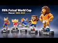 FIFA Futsal World Cup Mascots 1989-2024