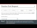 How to Request Number Porting with Ooma Office Manager