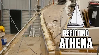 Sail Life – Hatch frame, toe rail and the dang joint (deck-cabin top) – DIY sailboat refit