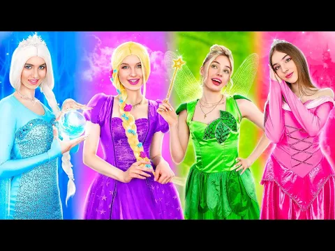 Download MP3 ¡Nos Convertimos en Princesas de Disney! Tipos de Princesas en la Escuela