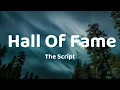 Download Lagu The Script - Hall Of Fame (Lyrics)