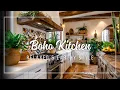 Boho Kitchen Decor How to Create a Relaxed Earthy Cooking Space