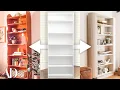 2 Designers Transform The Same IKEA Billy Bookcase Custom Crafted Architectural Digest