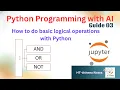 03 How to do basic logical operations with Python