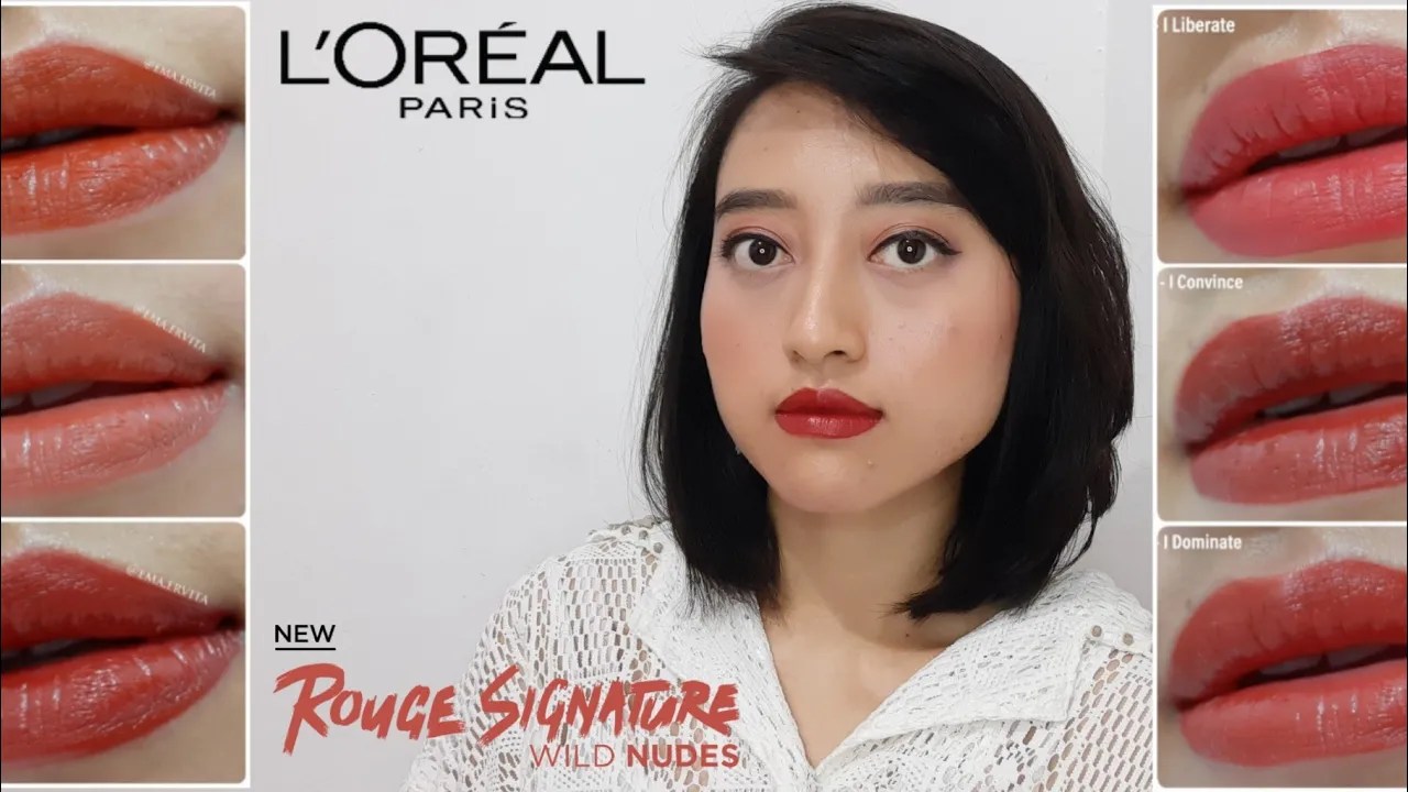 L'OREAL COLOR RICHE MATTE SWATCHES + REVIEW | Raiza Contawi