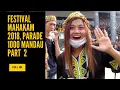 Lagu festival mahakam 2018, parade 1000 mandau part 2