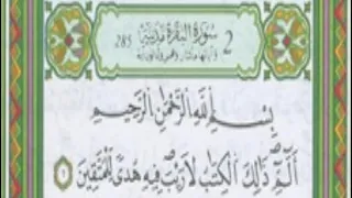 سورة البقرة بصوت القارئ وليد النائحي ـ المصحف المرتل ـ رواية قالون عن نافع المدني 