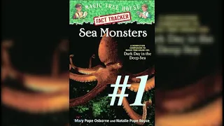Magic tree house fact tracker book Sea monsters