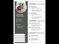 Black and White Resume Format MS Word resumebuddy1