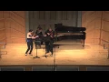 MCP performs Shostakovich Waltzes from Duets for Two Violins and Piano, Op. 97