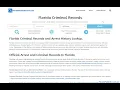 Free Criminal Background Check In Florida Online Criminal and Arrest Records Search Guide