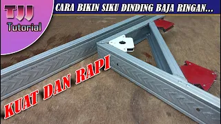 Thumbnail Cara bikin siku dinding bajaringan, kuat dan rapi