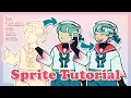 How to make talk sprites tutorial for YouTube and Game Artists